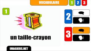 How to pronounce in French  un taille crayon [upl. by Kjersti]