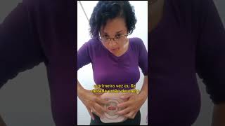 como corrigir o afundamento na pele com ostomia usando pedaço de placa flange colostomia [upl. by Rise]