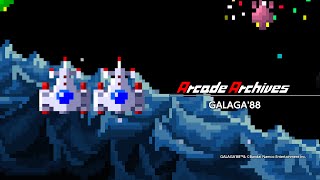 Arcade Archives GALAGA88 [upl. by Ajoop]