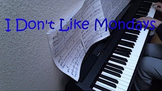 I Dont Like MondaysBoomtown Rats Sheet Music [upl. by Oilasor331]