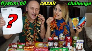 FİYATINI BİL CHALLENGE  CEZALI KOMİK VİDEO RUKİYE ÇETİNKAYA [upl. by Aramas]