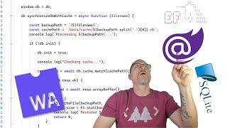 SQLite with EF Core in Blazor Wasm [upl. by Dachi]
