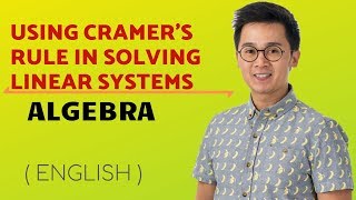 PRECALCULUS Using Cramers Rule in Solving an Augmented Matrix [upl. by Muhan]