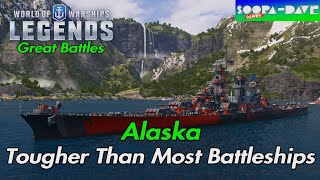 Tougher Than Most Battleships Alaska World Of Warships Legends [upl. by Anikehs773]