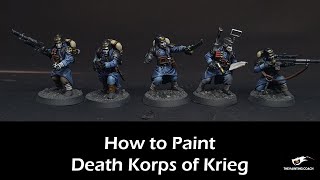 How to Paint Death Korps of Krieg [upl. by Floyd126]