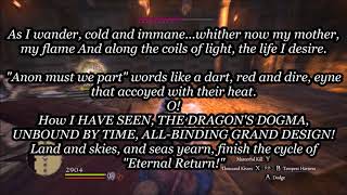 Dragons Dogma Dark Arisen  Coils Of Light  Extended  Lyrics  English [upl. by Yelnoc]