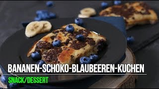 BananenSchokoBlaubeerenKuchen [upl. by Geraint270]