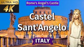 4k Castel SantAngelo Tour 2024  The Castel SantAngelo guide  Rome must see [upl. by Gnal]