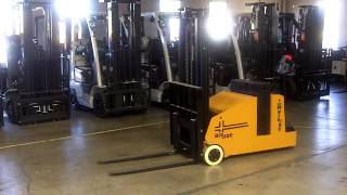 Big Joe CB22 AC Counterbalanced Walkie Stacker [upl. by Eeimaj]