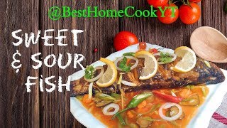 Easy Sweet and Sour Fish  Best Rockfish Recipe  Pinoy Cooking Abroad [upl. by Ellednahs671]