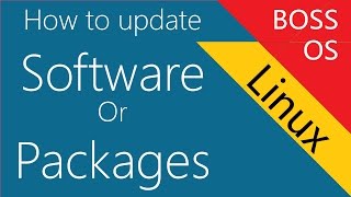 How to update Packages in Linux Boss os  Part 2 [upl. by Liebermann]