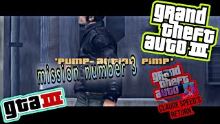 mission number 3  GTA 3 mobile  GTA 3 mobile funny  Shah g gaming 9090 [upl. by Eladroc182]