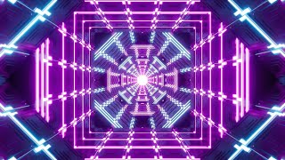 Flickering neon light structure vj loop [upl. by Eardnoed]