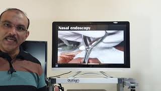 Nasal endosopy Malayalam Patient teaching programme [upl. by Marlen]