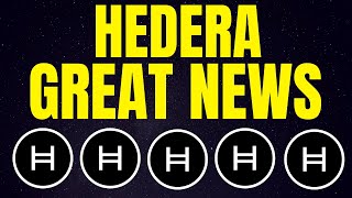 HEDERA GREAT NEWS THIS IS AMAZING  Hedera HBAR Price Prediction [upl. by Jar]