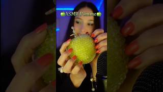 Elle est plutôt satisfaisante cette 🍏✨ asmr satisfyingsounds asmrtriggers scratching tapping [upl. by Trahern]