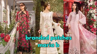 maria b patchesbranded left overimrozia wedding collection 💯 percent original 🔥🔥🔥🔥 [upl. by Eckblad689]