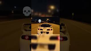 race racing troll supra mk4 cartrending shorts story status viral car loverluxaryedit [upl. by Enyrb989]