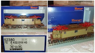 Capolavoro modellistico quotFs E 432019 Trifasequot in H0 by Roco cod62380 video in 4K [upl. by Eelana]