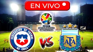 CHILE VS ARGENTINA SUB 23 EN VIVO  PREOLÍMPICO SUDAMERICANO VENEZUELA 2024  DONDE VER EN VIVO [upl. by Anatole]