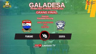 LIVE GALADESA PPHBN PUNUNG GRAND FINAL  PUNUNG VS SOOKA [upl. by Milde979]