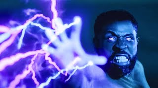 Black Lightning Jefferson vs Tobias the former hit him with a lightning stream S04E03 [upl. by Aivatal857]