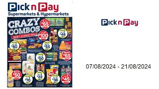 Pick n Pay specials ZA  07082024  21082024 [upl. by Jaf]