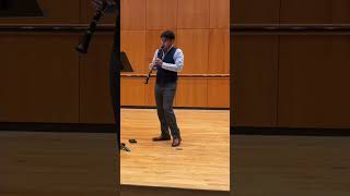 Excerpt from Régis Campo  Oh Sweet Kisses for Clarinet [upl. by Fonzie]