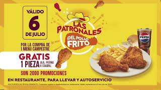 ¡El día del Pollo Frito se celebra con todo el sabor de Pollo Campestre [upl. by Jobi539]