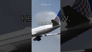 2 United airlines boeing 767s diverted back to heathrow in 3 days steamyavnews [upl. by Atteve]