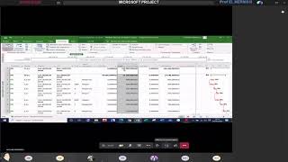 Microsoft Project  4GC CENTRE  Prof Mernissi 04062020 [upl. by Ameerak]