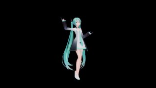 【MMD】極楽浄土  YYB式初音ミク10th  4K60fps  黒背景 [upl. by Yezdnil]