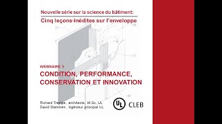 Cinq leçons inédites sur lenveloppe du bâtiment module 5 [upl. by Trin700]