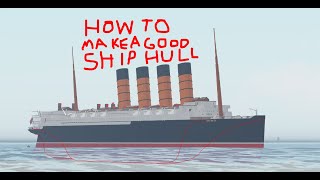 How to make an nice ship hull on roblox Whimsical Building [upl. by Inaej]