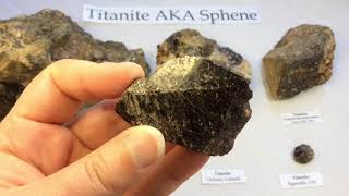 Crystal amp Mineral Education TITANITE AKA SPHENE [upl. by Syverson]