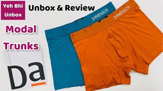 DaMENSCH Trunks Unbox and Review Modal  Deo Soft [upl. by Welcome]