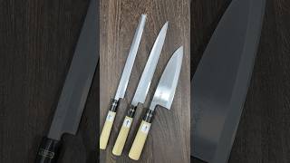 Fujiwara Kanefusa SOUMA White Steel Japanese Chef Knife Series [upl. by Annoyed]