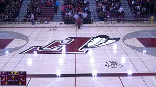 Menomonee Falls High School vs Hamilton High School Mens JV Basketball [upl. by Yacano]