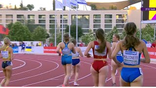 Womens 100m Pia Skrzyszowska winning moments  Track and Field  Sports [upl. by Trish]