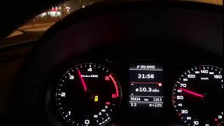 AUDI A3 SEDAN 16TDI STRONIC 105 HP ACCELERATION [upl. by Tupler]