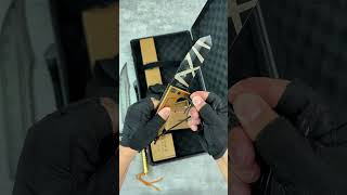 Luxury 350 Knife Unboxing Whats inside [upl. by Eillak165]