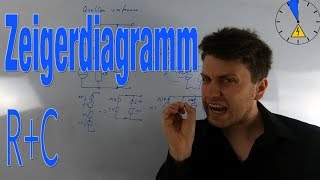 RC Glied Spannung Strom berechnen Kapazität Zeigerdiagramm Teil2 [upl. by Sherborn810]