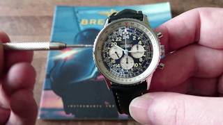 Breitling Navitimer Cosmonaute A12019  Review  Deutsch [upl. by Newbold643]