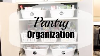 Dollar Tree Organizing  13 Deep Pantry [upl. by Arbba]