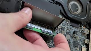 MSI GS66  Add RAM  SSD [upl. by Ellenehs]