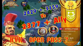 🔴KVK 2377  Ngày 3  War căng thẳng cùng Ae 2377  ally Vs 2429  3159 rok games game f2pgaming [upl. by Bonn293]