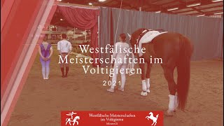 Westfälische Meisterschaften im Voltigieren 2021 [upl. by Leachim615]