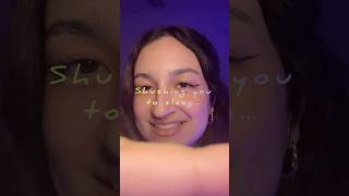 ASMR 🦋 shushing you to sleep… asmr goodnight goodnightsleep asmrtriggers [upl. by Evonne385]