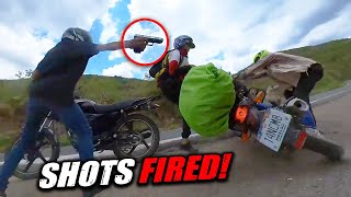 WHEN BIKERS FIGHT BACK  Crazy Motorcycle Moments Ep 54 [upl. by Meakem]