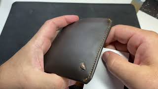 Bellroy Coin Wallet slim coin wallet bifold leather design magnetic coin pouch good for euro [upl. by Milla301]